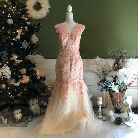 Formal evening Mermaid Prom dress gown - Picture 1 of 12